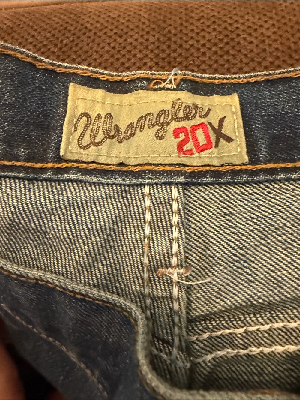 🆕💜 Wrangler 20X Competition 01 Straight Fit Jeans Men’s 38x34 NWT Western Rodeo - Picture 8 of 13